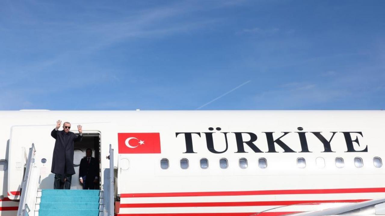 Cumhurbaşkanı Erdoğan, İtalya’ya gitti