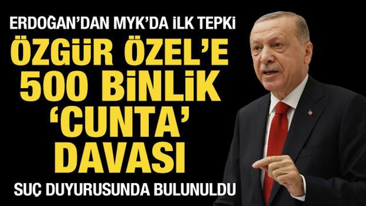 Cumhurbaşkanı Erdoğan’dan Özgür Özel’e tazminat davası