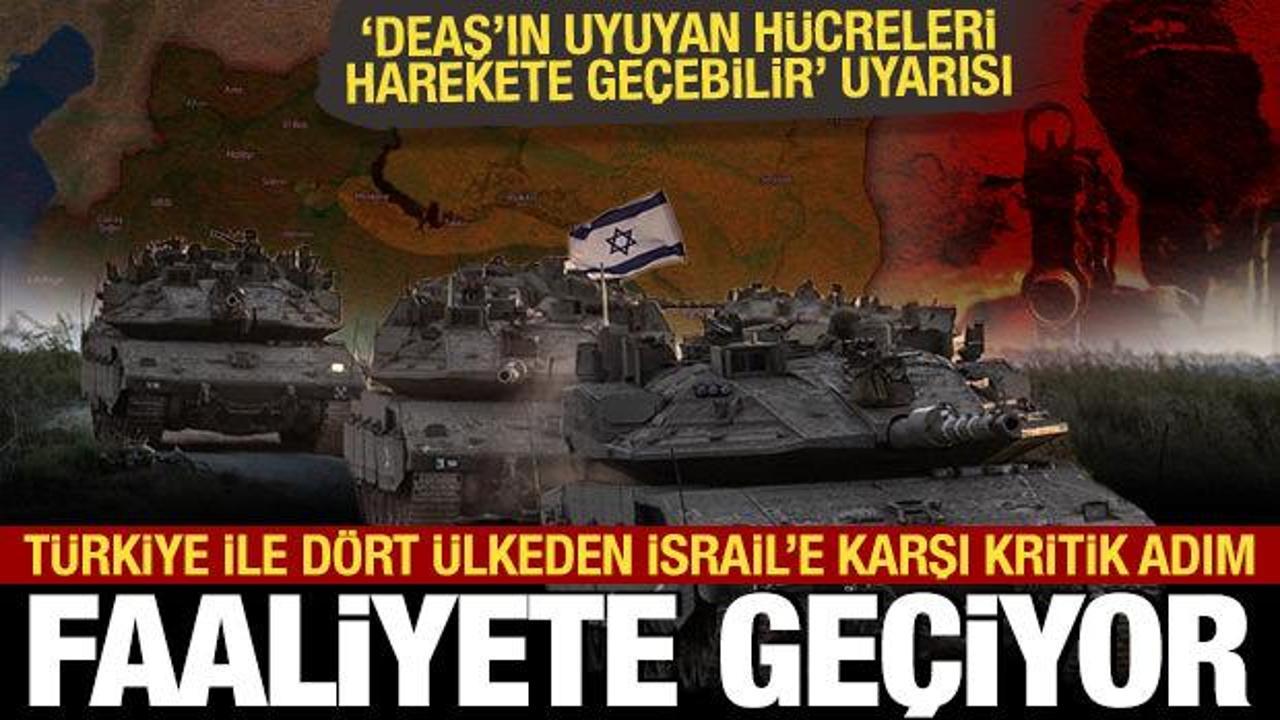‘DEAŞ’ın uyuyan hücreleri harekete geçebilir’ uyarısı… İsrail’e karşı ortak mekanizma