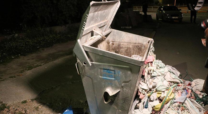 Denizli’de çöpte yeni doğmuş cansız bir bebek bulundu