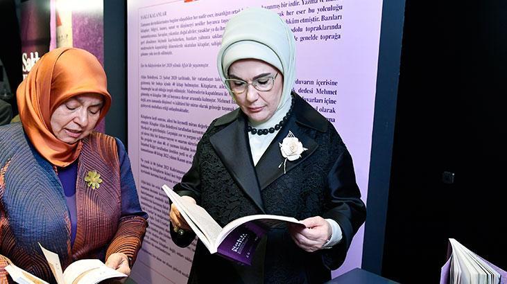 Emine Erdoğan ‘Saklı Kalanlar’ sergisine ilişkin paylaşım yaptı
