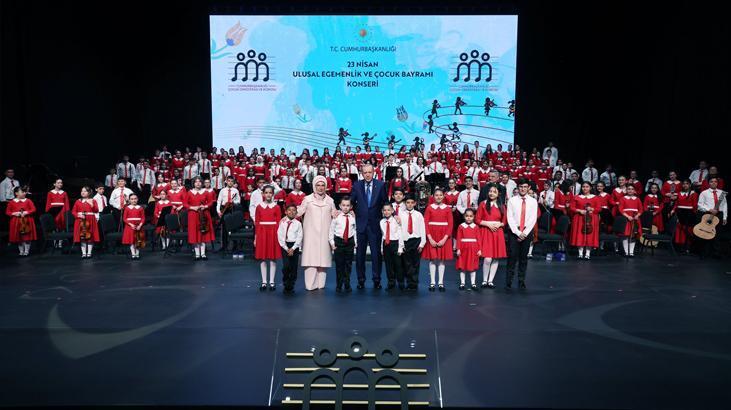 Emine Erdoğan’dan Cumhurbaşkanlığı Çocuk Orkestrası ve Korosu paylaşımı