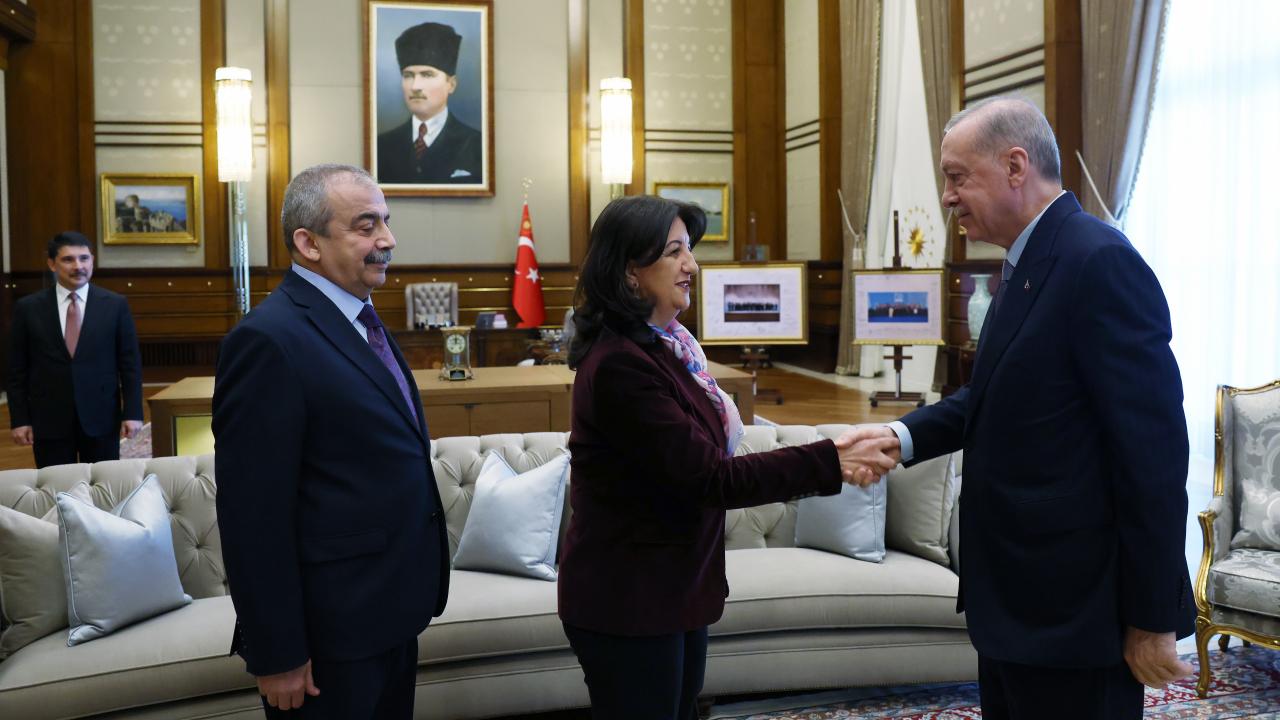 Erdoğan, Dem Parti heyetini kabul etti! Ahmet Türk’ün neden olmadığı ortaya çıktı