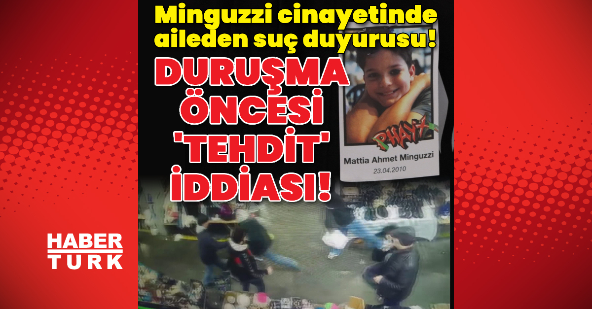 Flaş haber! Minguzzi ailesinden suç duyurusu! Duruşma öncesi 'tehdit' iddiası! – Son haberler | Son dakika haberleri