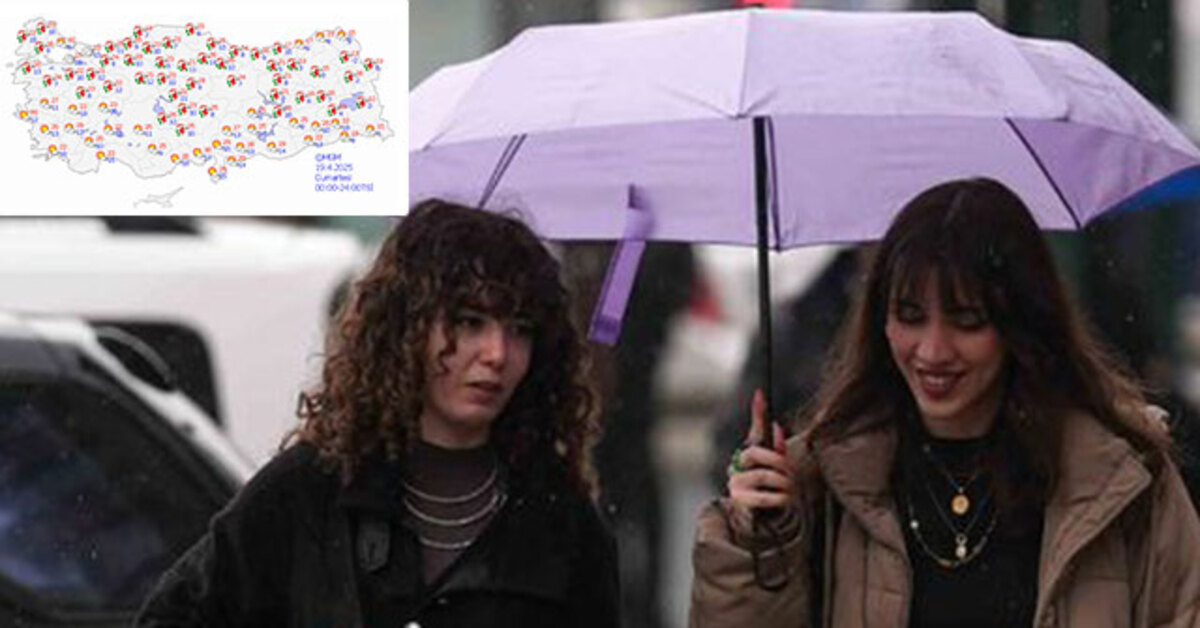 Hava durumu İstanbul: Meteoroloji'den kritik uyarı! 5 bölgede sağanak | Son dakika haberleri