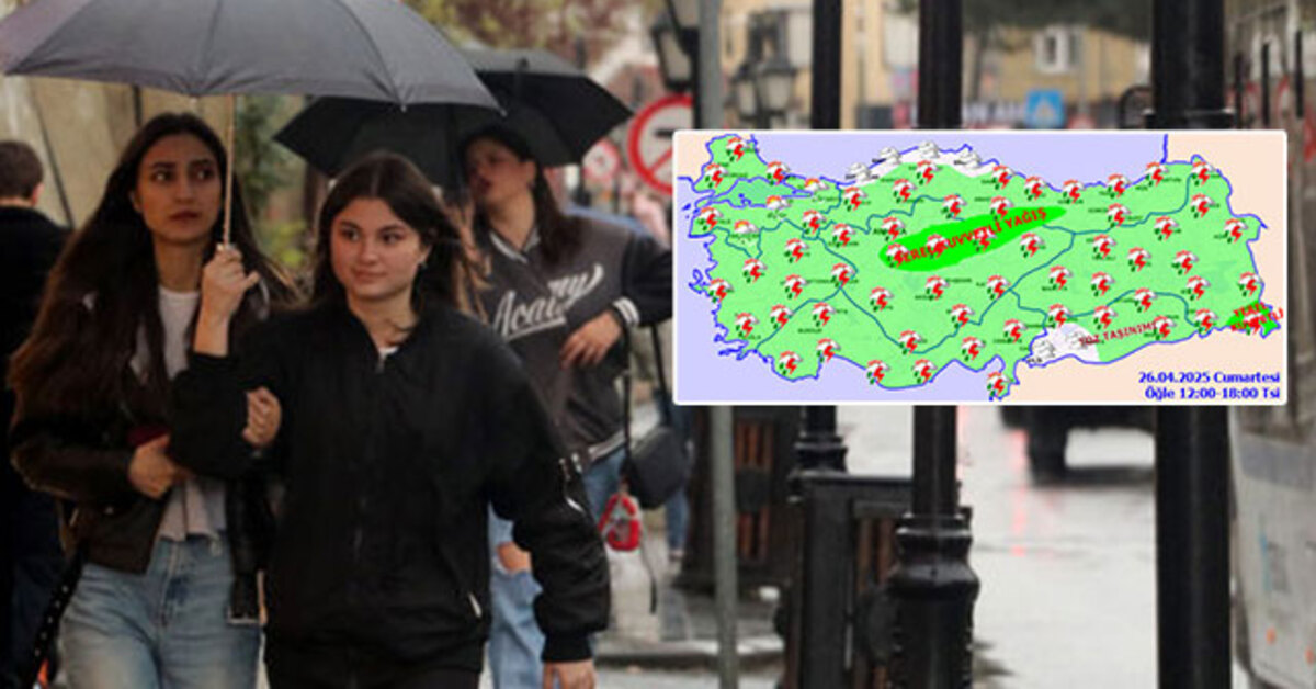 Hava durumu İstanbul: Meteoroloji'den kritik uyarı! Bu saatlere dikkat! Her yerde sağanak | Son dakika haberleri