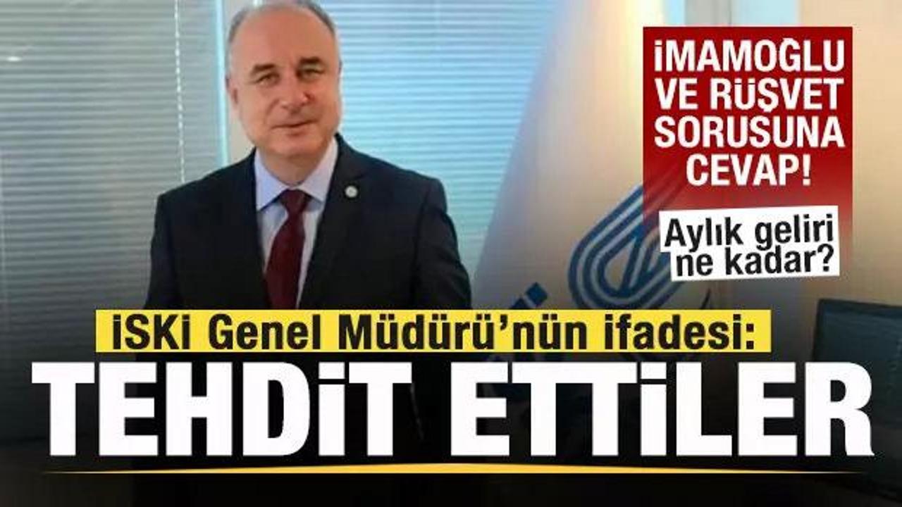 İSKİ Genel Müdürü Şafak Başa’nın ifadesi ortaya çıktı: Tehdit ettiler