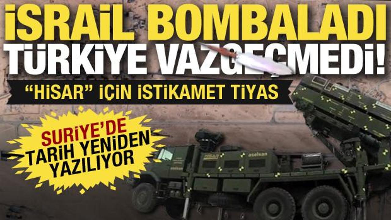 İsrail bombaladı Türkiye vazgeçmedi! T4 Hava Üssüne ‘HİSAR’ konuşlandırılıyor