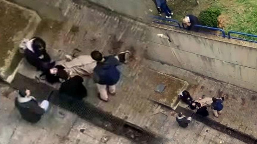 İstanbul Üniversitesi’nde feci olay! Öğrenci metrelerce yükseklikten düştü