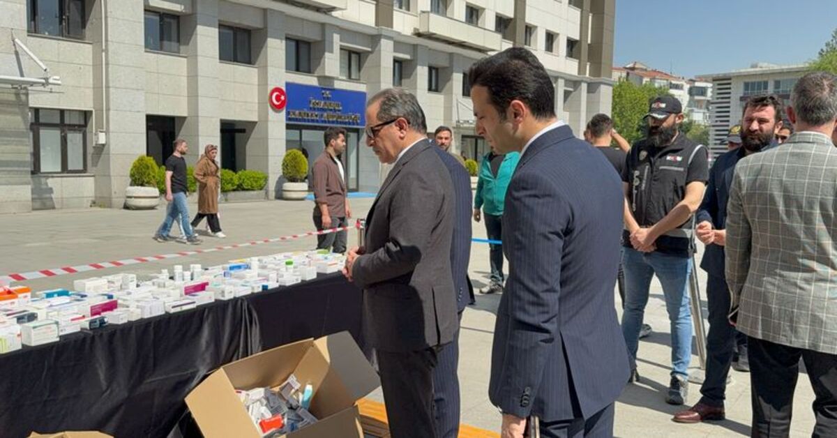 İstanbul'da kaçak ilaç operasyonu! Değeri: 400 milyon TL! | Son dakika haberleri
