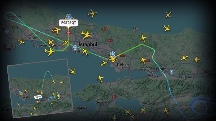 İstanbul’da etkili olan rüzgar hava trafiğini aksattı