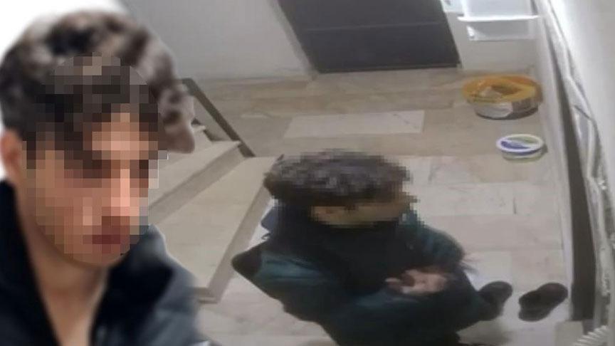 Kan donduran görüntü! Sevgilisinin evine girip dehşet saçtı