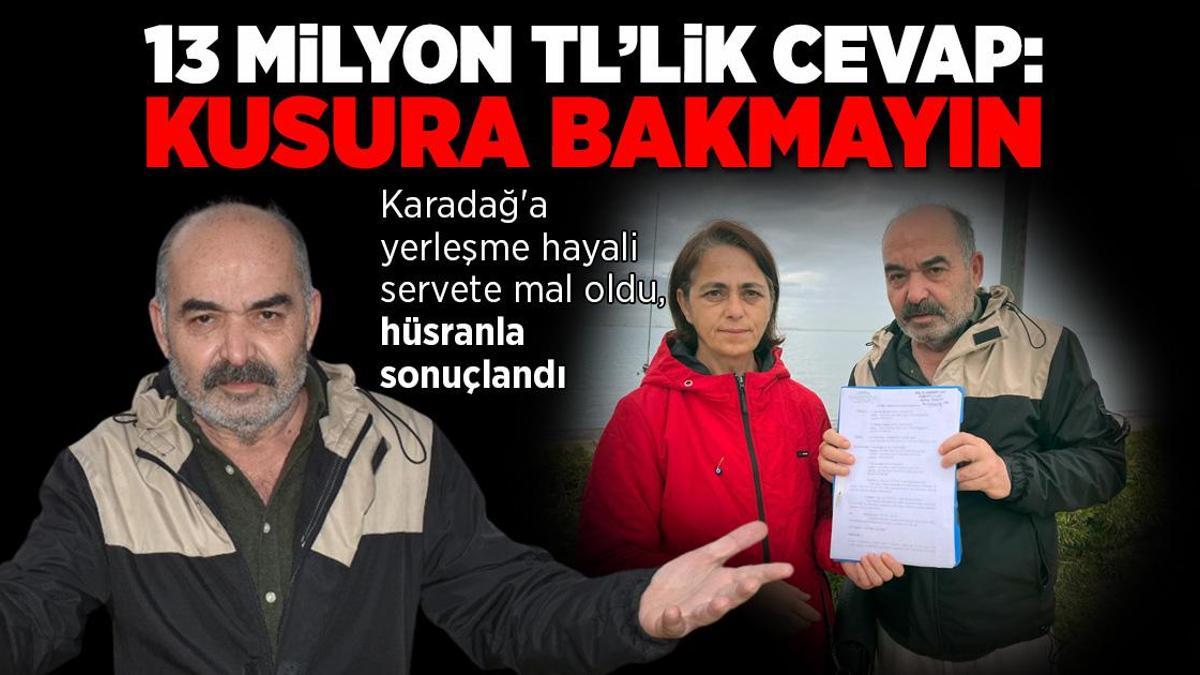 Karadağ’a yerleşme hayali kabusa döndü! 13 milyon TL’lik ‘kusura bakmayın’ cevabı