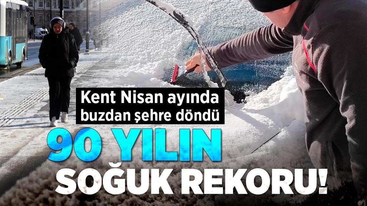 Kent Nisan ayında Sibirya’ya döndü! 90 yılın soğukluk rekoru kırıldı