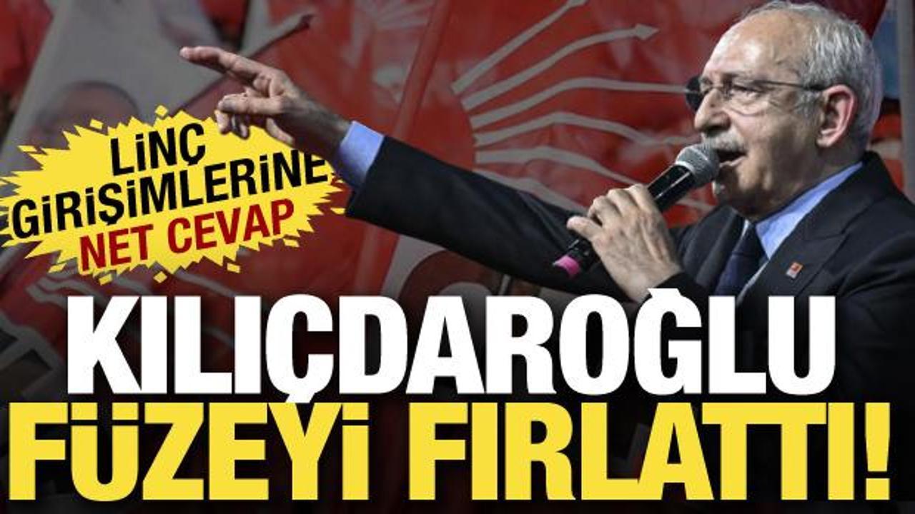 Kılıçdaroğlu çalanlara karşı sessiz kalmadı! Organize linçlere net cevap verdi