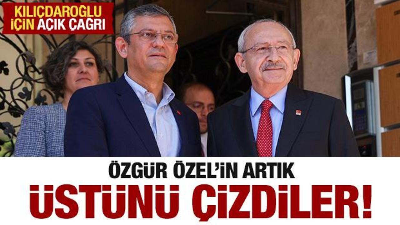 Kılıçdaroğlu’na adaylık çağrısı! Özgür Özel’in üstünü çizdiler