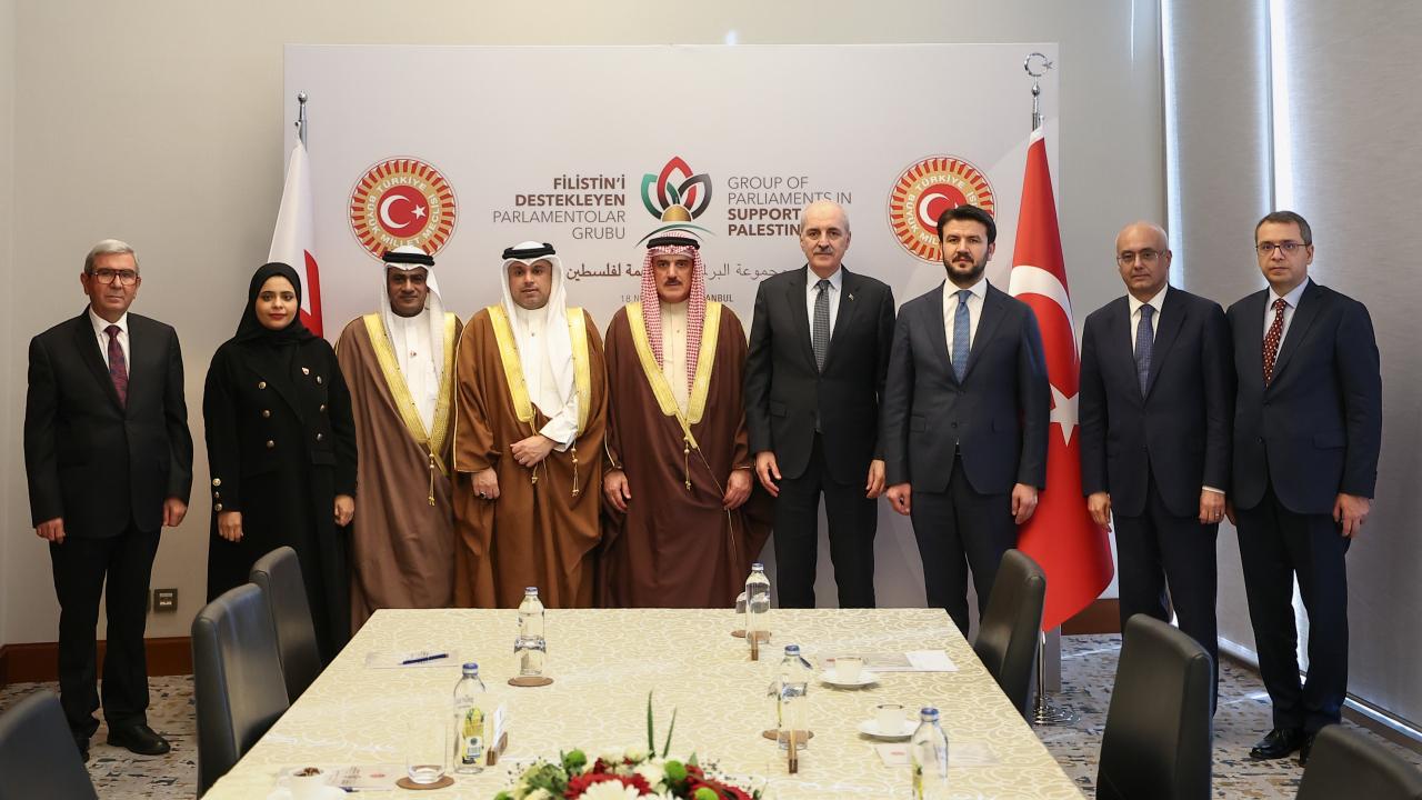 Kurtulmuş, Bahreyn Temsilciler Meclisi Başkanı ile görüştü