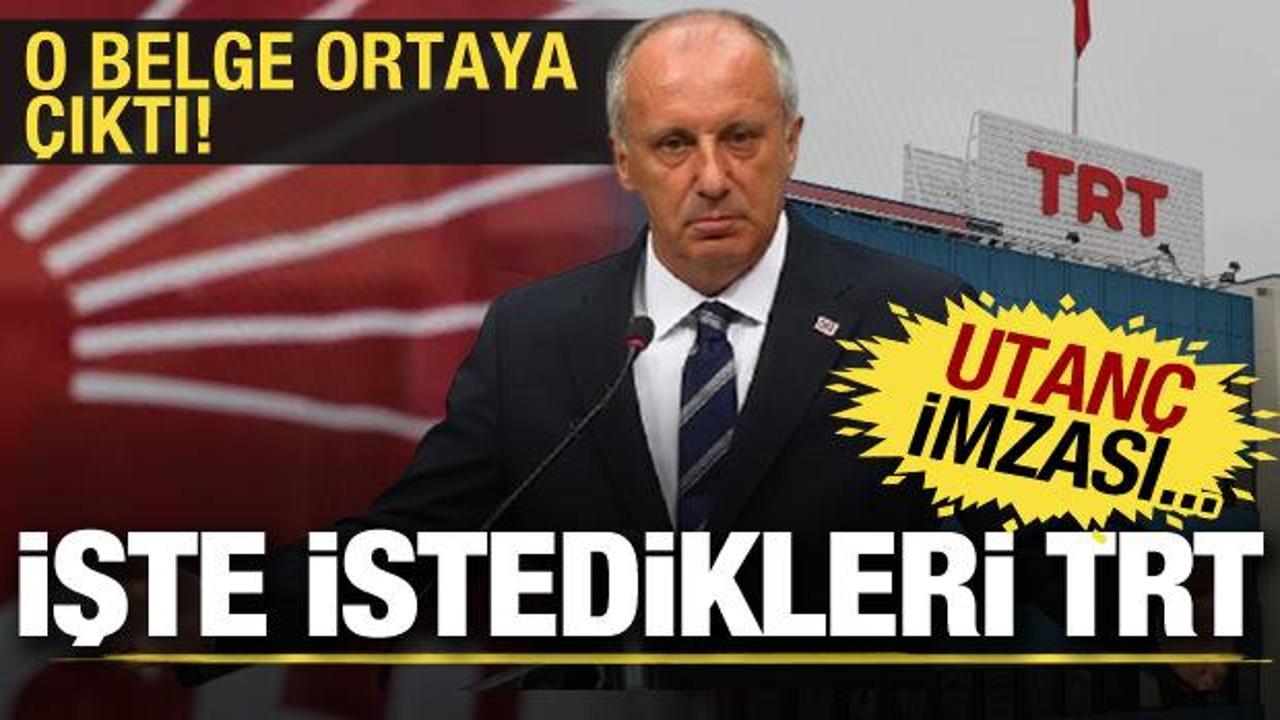 Muharrem İnce’nin başörtüsü takan TRT personeline yönelik verdiği önerge gündem oldu