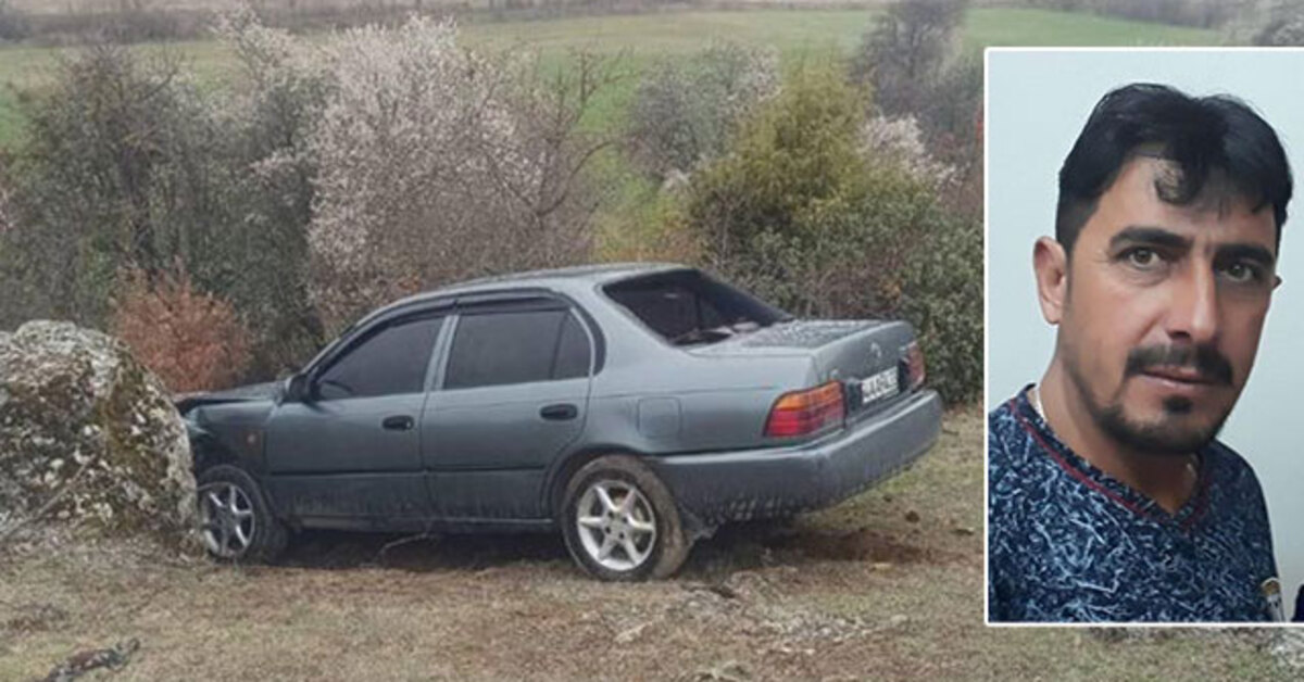 Otomobili şarampole yuvarlanmıştı… Başından mermi çekirdeği çıktı! | Son dakika haberleri