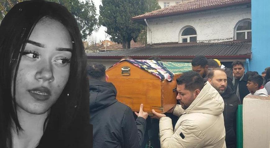 Sevgilisi tarafından öldürülen 14 yaşındaki kız son yolculuğuna uğurlandı