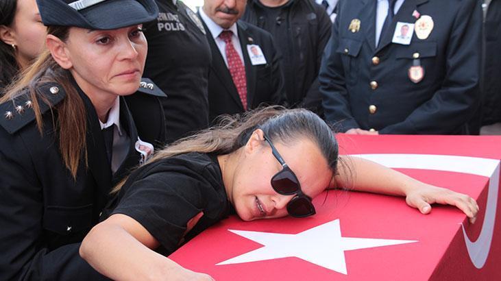 Şırnak’ta şehit olan polis memuru için tören düzenlendi