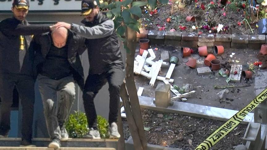 SON DAKİKA HABERİ: Mattia Ahmet Minguzzi’nin mezarını tahrip eden zanlı tutuklandı