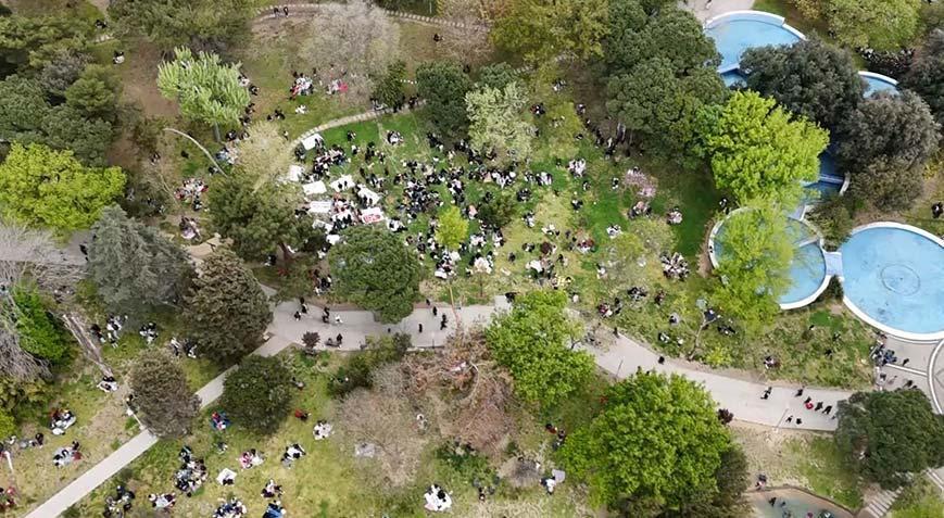 Son dakika: İstanbul’da deprem paniği! Vatandaşlar parklara akın etti
