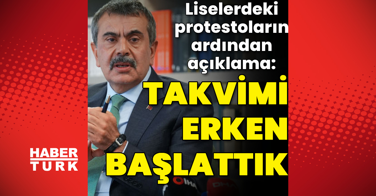 Son dakika: Milli Eğitim Bakanı Tekin'den proje okullar açıklaması: Yer değiştirme takvimini erken başlattık | Son dakika haberleri