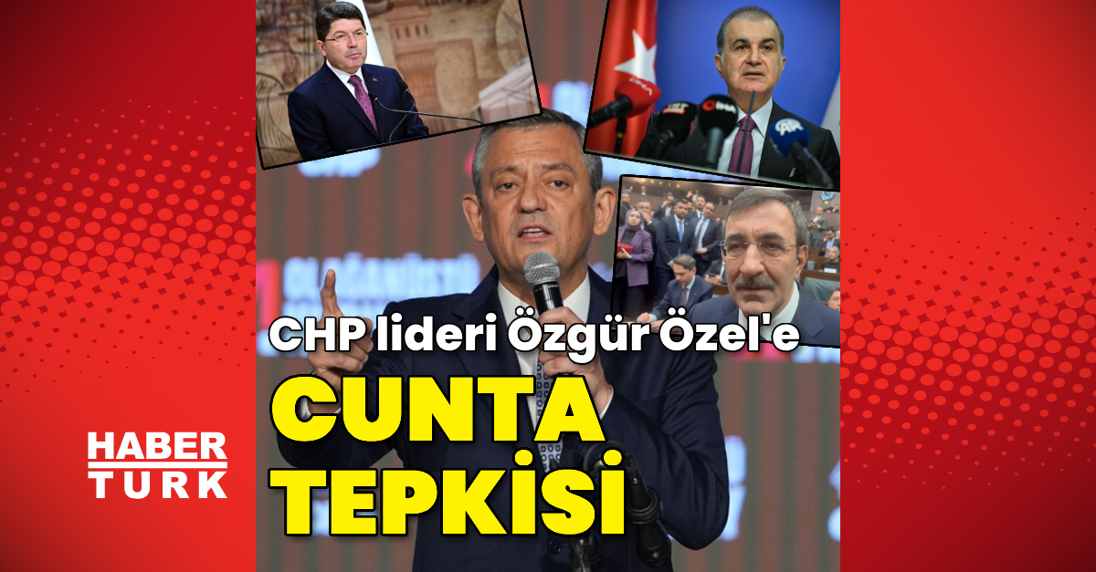 Son dakika: Ömer Çelik'ten Özgür Özel'e 'cunta' tepkisi | Son dakika haberleri