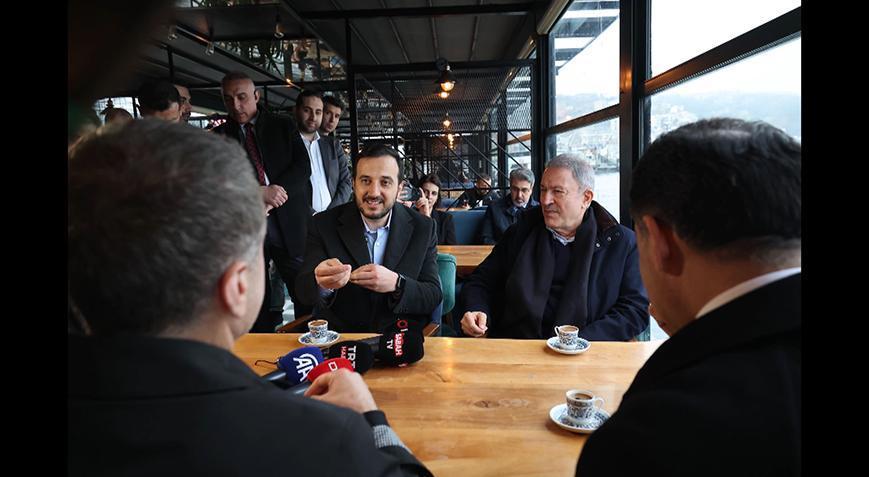 TBMM Milli Savunma Komisyonu Başkanı Akar AK Parti teşkilatıyla buluştu