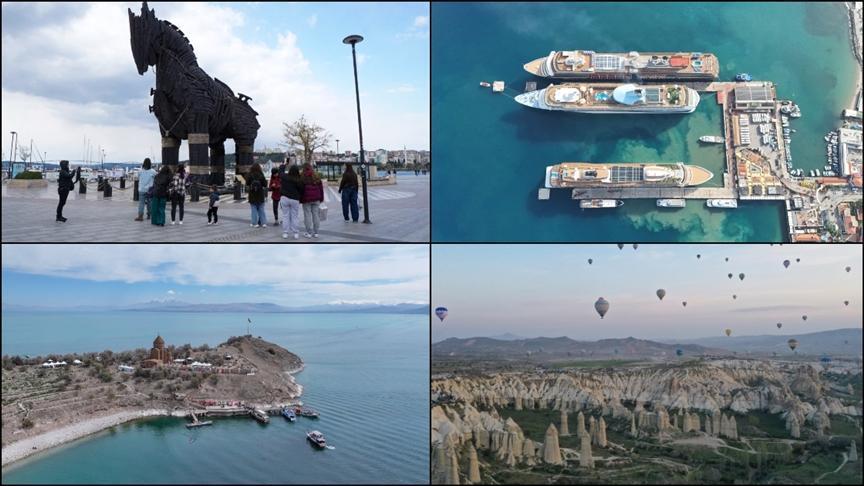 Türkiye’nin turizm geliri yılın ilk çeyreğinde arttı