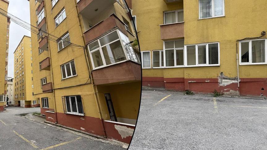 Yer: Küçükçekmece! Deprem sonrası korkutan manzara