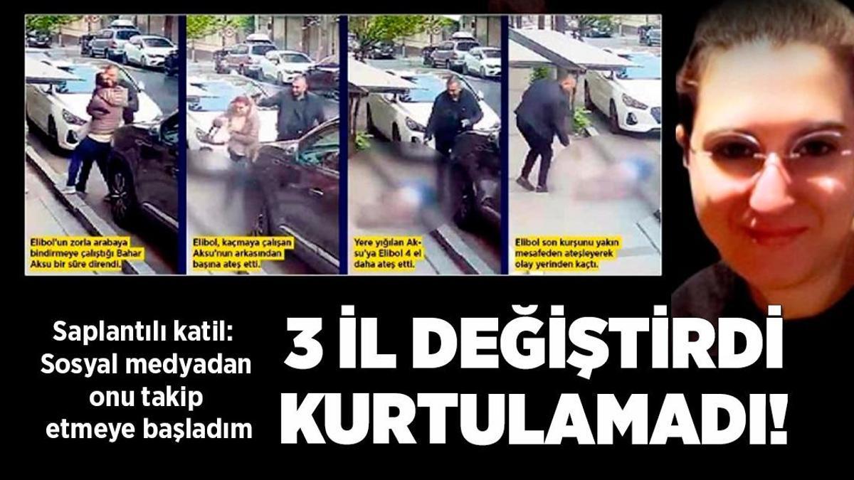 3 il değiştirdi, kurtulamadı! Saplantılı katil: Sosyal medyadan onu takip etmeye başladım