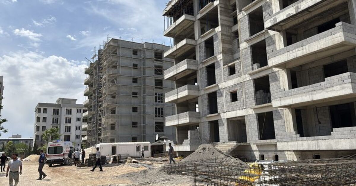 Adıyaman'da yüksekten düşen inşaat işçisi öldü – Güncel haberler