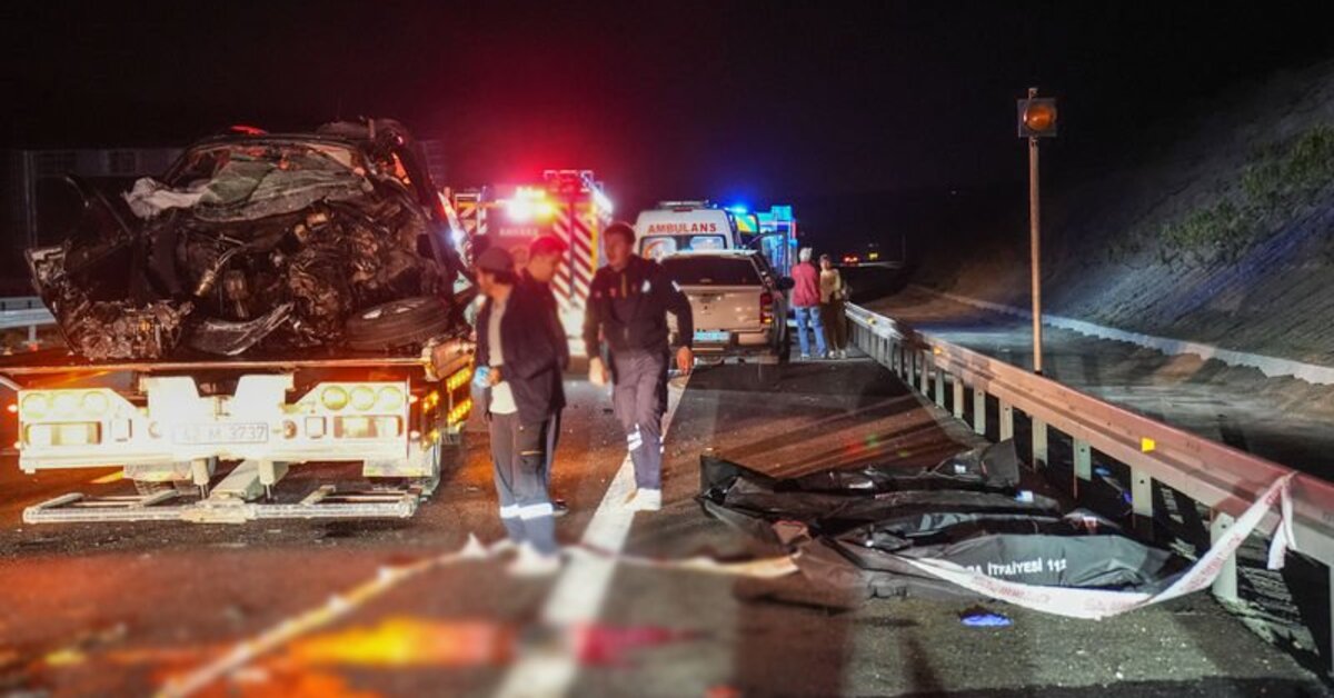 Ankara-Niğde Otoyolu'nda feci kaza! 4 ölü, 1 yaralı | Son dakika haberleri