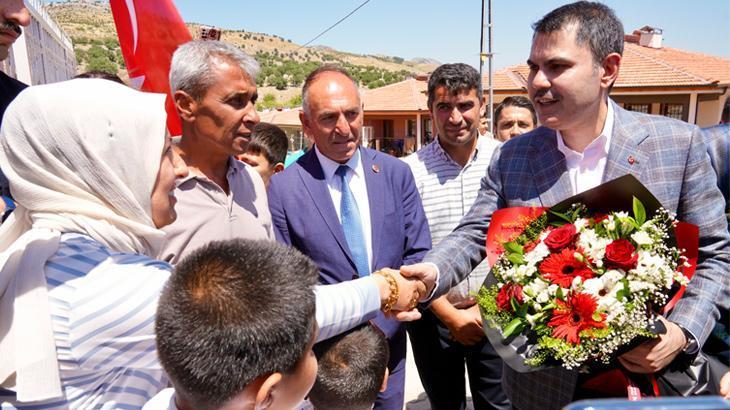 Bakan Kurum’a Zey Köyü’nden teşekkür: ‘Koskoca bir dağ delindi, bir şehir merkezi açıldı’