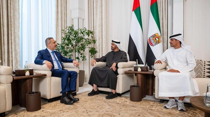 Dışişleri Bakanı Hakan Fidan’dan Abu Dabi’de önemli görüşme