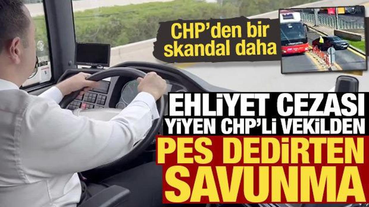 Ehliyetsiz otobüs kullanan CHP Milletvekili Akdoğan’a para cezası! Özrü kabahatinden büyük