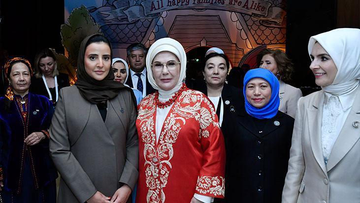 Emine Erdoğan Uluslararası Aile Forumu’nun kapanış programına katıldı