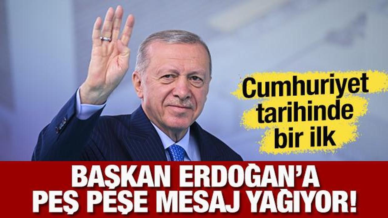 Erdoğan’a dünyadan peş peşe mesaj yağıyor! Cumhuriyet tarihinde ilkleri gerçekleştirdi