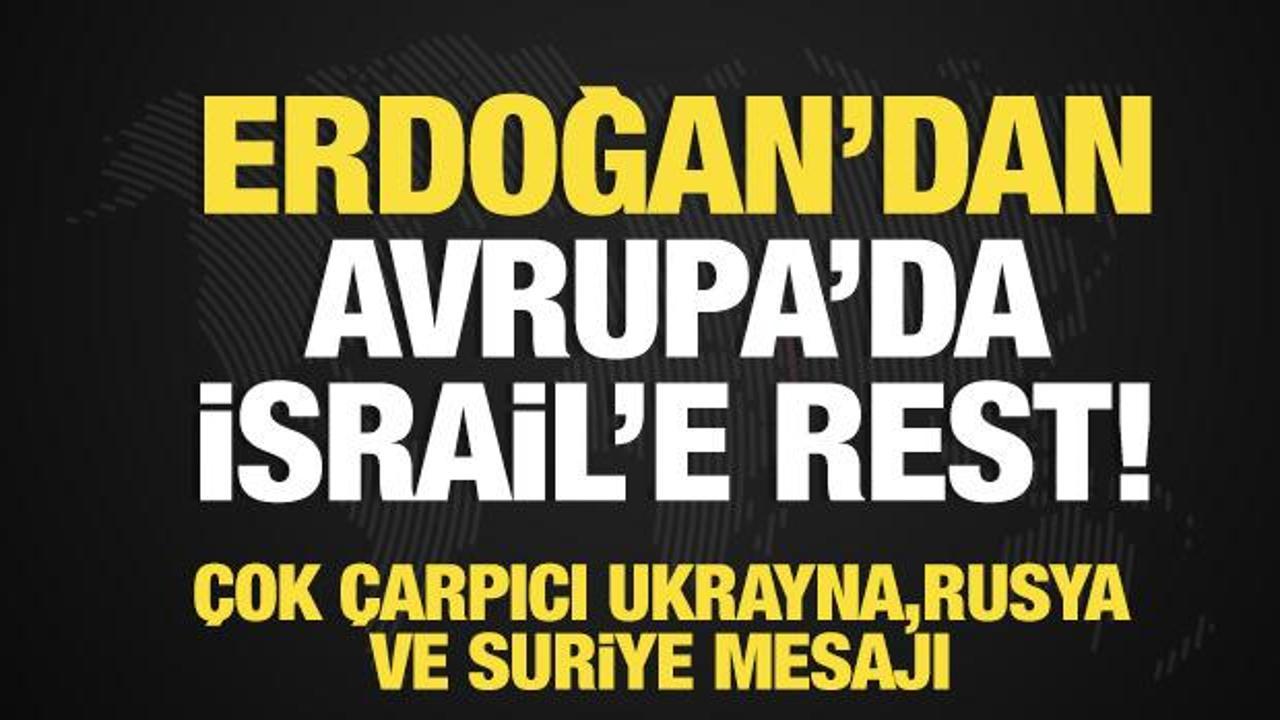 Erdoğan’dan Gazze için seferberlik çağrısı! Avrupa’da Netanyahu resti