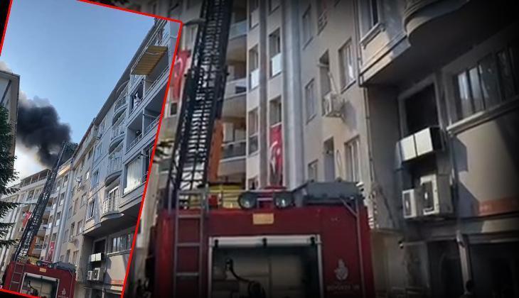 Eyüpsultan’ta bina yangını! Ekipler müdahale ediyor