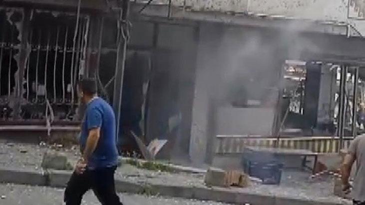 Güngören’de bir büfede patlama! Detaylar belli oldu