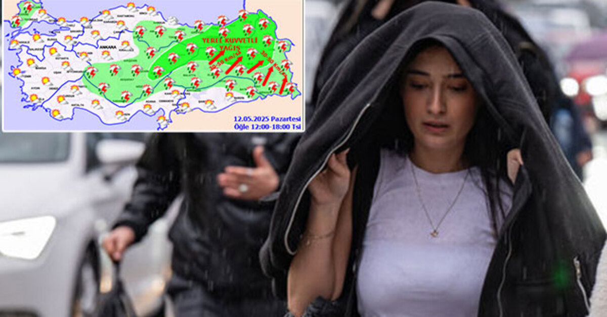 Hava durumu İstanbul: Meteoroloji açıkladı: 5 bölgede sağanak! Hava durumu | Son dakika haberleri