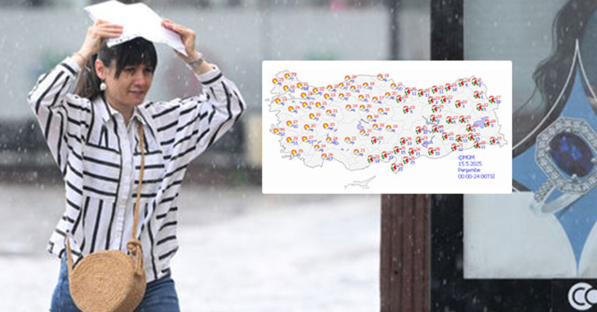 Hava durumu İstanbul: Meteoroloji'den flaş uyarı! 5 bölgede yağış var | Son dakika haberleri