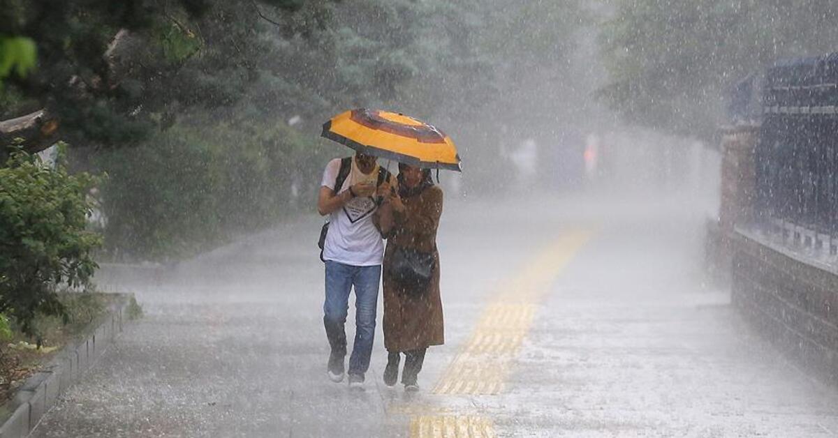 İçişleri Bakanlığı'ndan 19 il için sağanak ve fırtına uyarısı | Son dakika haberleri