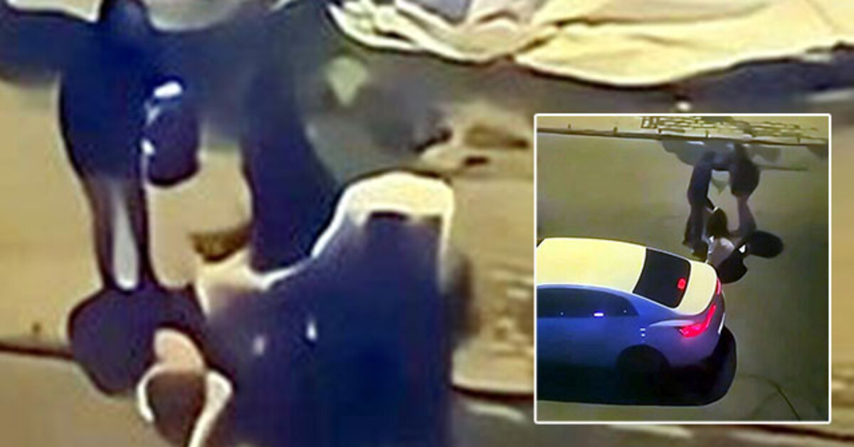 İstanbul'da dehşet kamerada! 'Yapma' diyene sövdü! Kadını tekme tokat dövdü! | Son dakika haberleri