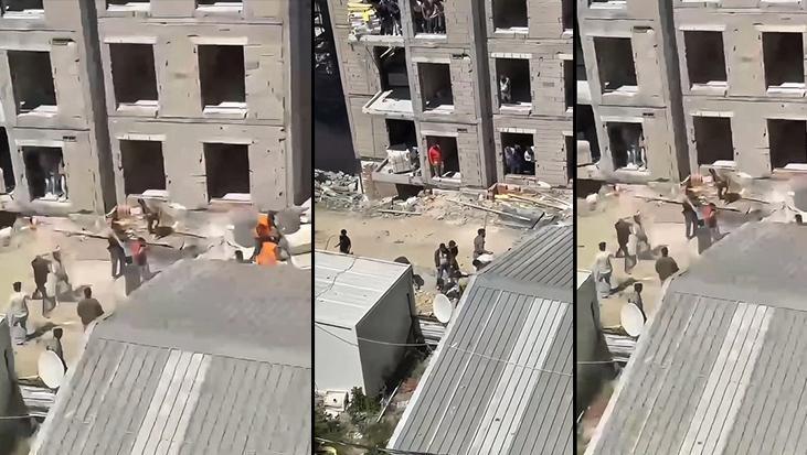 İstanbul’da inşaat işçileri taş, sopa ve demirlerle birbirine girdi