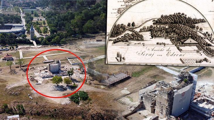 İsviçre’de arşivlerinde bulundu: Haritanın üzerinde Edirne ile İstanbul’un bir planı var