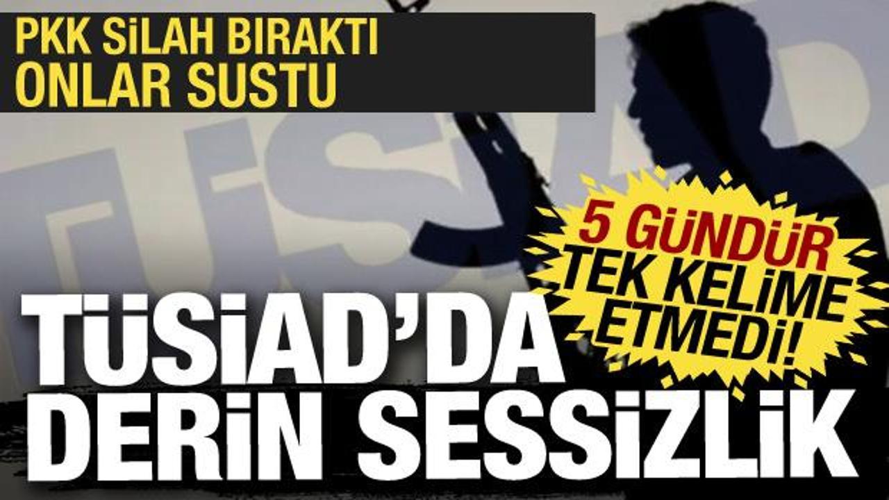 Kayyuma anında tepki PKK’nın bitişine suspus: TÜSAİD’dan fesih sessizliği